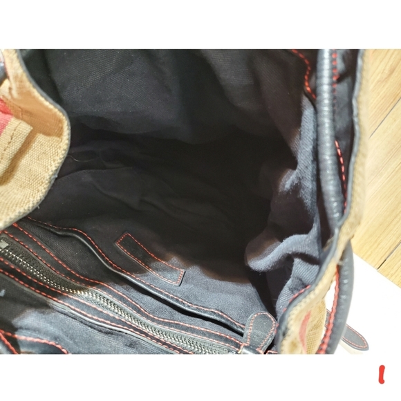 BURBERRY Check Medium Rucksack Backpack - Picture 14 of 14